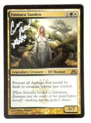 V1262: Emmara Tandris: Damaged: Dragon's Maze: Signed/Autographed: Cara Nicole: Silver